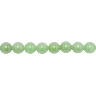 Aventurine thread - 12mm ball stones