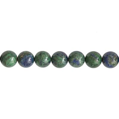 Chrysocolla thread - Ball stones 14mm