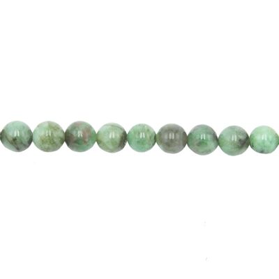Smaragdfaden - 10 mm Kugelsteine