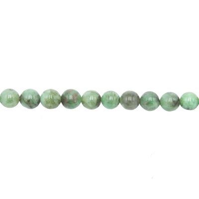 Filo di smeraldo - Pietre a sfera da 8 mm