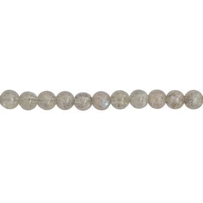 Labradorite thread - 6mm ball stones