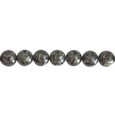 Labradorite thread with inclusions - 14mm ball stones