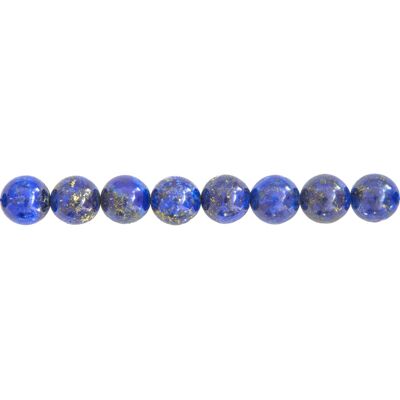 Filo di lapislazzuli - Pietre a sfera 12mm