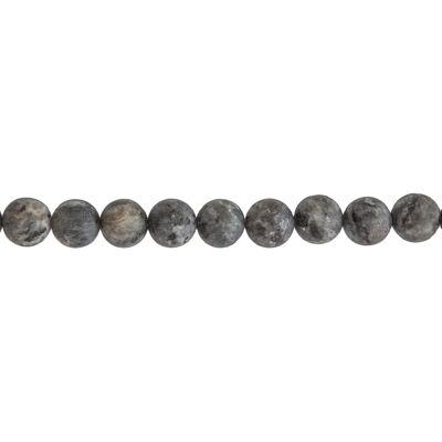 Larvikite wire - Ball stones 10mm