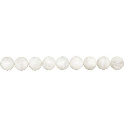 Moonstone Thread - Ball stones 10mm