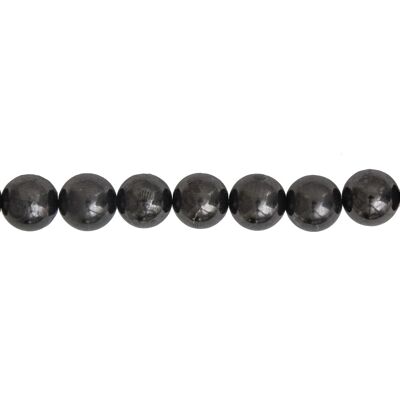Shungite thread - Ball stones 14mm