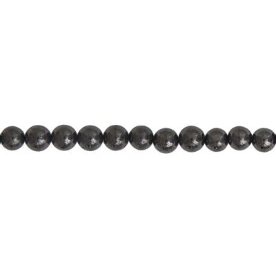 Shungite thread - 6mm ball stones