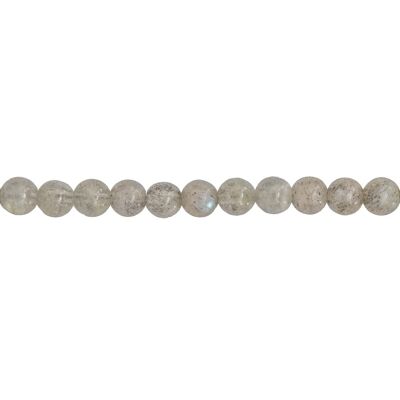 Spectrolite thread - 6mm ball stones