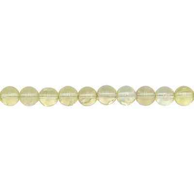 Thread Lemon topaz - 8mm ball stones