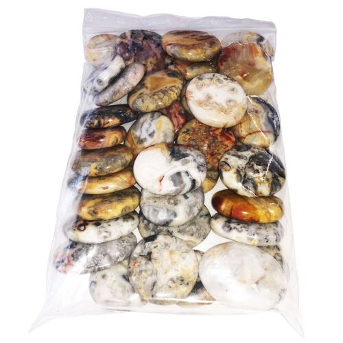 Galets Agate Crazy Lace - 1kg