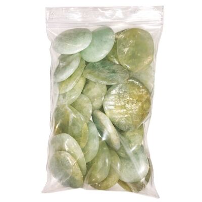 Aquamarine pebbles - 500grs