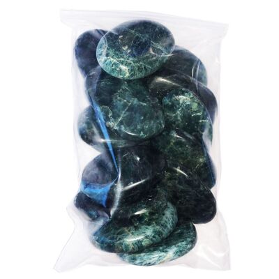 Green Apatite pebbles - 500grs
