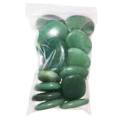 Green Aventurine pebbles - 500grs