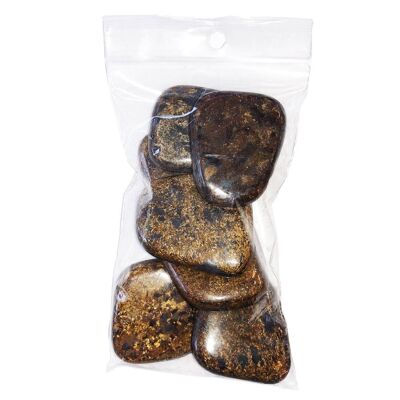 Bronzite pebbles - 250grs