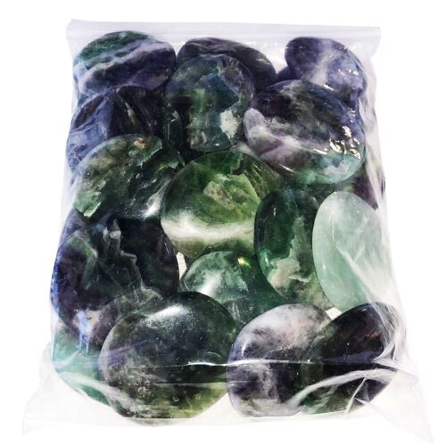 Galets Fluorite multicolore - 1kg