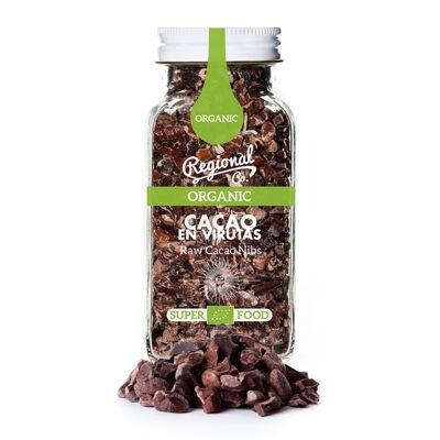 Semillas de cacao cru bio 85g