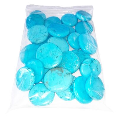 Ciottoli Howlite blu - 1 kg