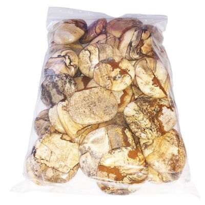 Landscape Jasper pebbles - 1kg