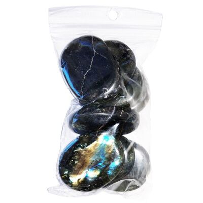 Labradorite pebbles - 250grs