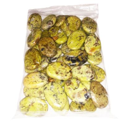 Guijarros de ópalo verde - 1kg