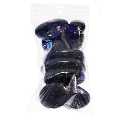 Black Tourmaline pebbles - 250grs