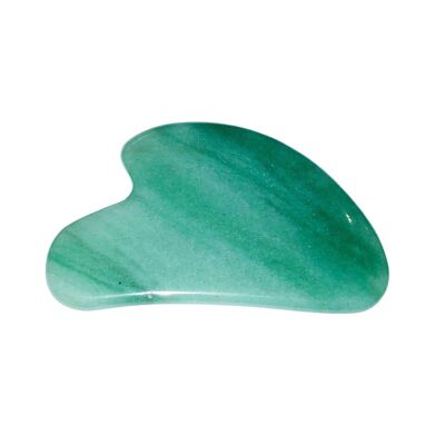 Masaje con Aventurina Verde Gua Sha