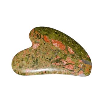 Gua Sha de massage Unakite 1