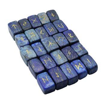 Jeu de 25 runes - Lapis-lazuli 2