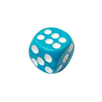 Juego de dados - Howlita azul