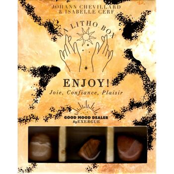 Ma Litho Box - Enjoy ! (Coffret) - Joie, Confiance, Plaisir 2