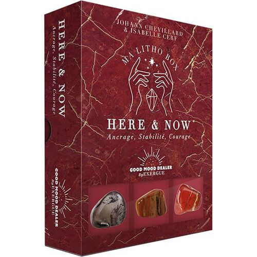 Ma Litho Box - Here & Now (Coffret) - Ancrage, Stabilité, courage