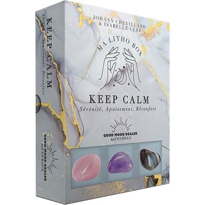 Ma litho box - Keep calm (Coffret) - Sérénité, Apaisement, ConFermoir or rt