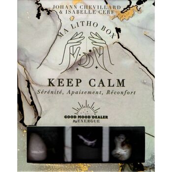 Ma litho box - Keep calm (Coffret) - Sérénité, Apaisement, ConFermoir or rt 2