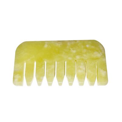 Jade massage comb