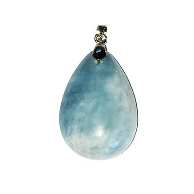 Aquamarine Pendant - Drop