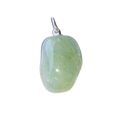 Aquamarine pendant - Rolled stone