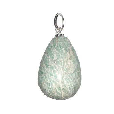 Amazonite Pendant - Water Drop