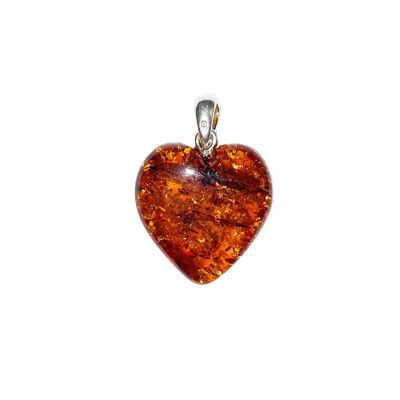 Pendente Ambra - Cuore Piccolo