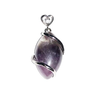 Amethyst Pendant - Horse's Eye