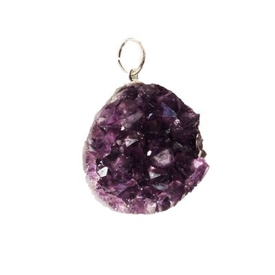 Amethyst pendant - Raw stone