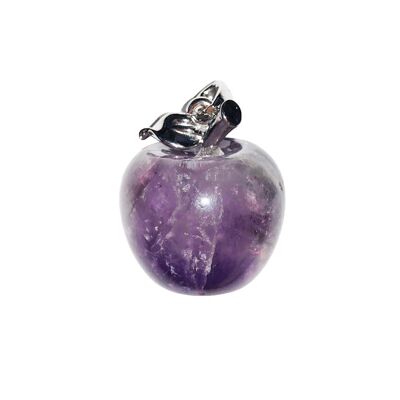 Amethyst Pendant - Apple