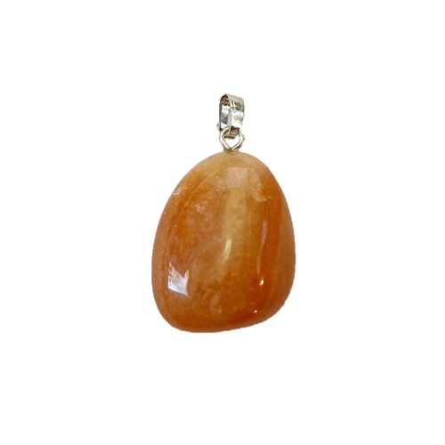 Pendentif Aventurine rouge - Pierre roulée