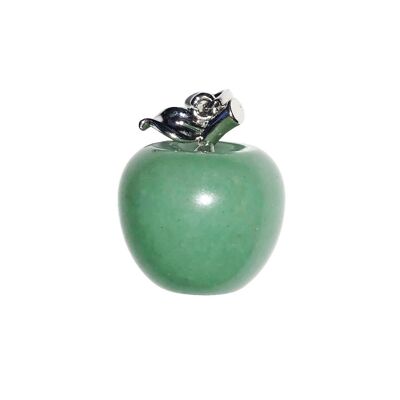 Pendentif Aventurine verte - Pomme