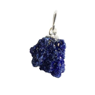 Ciondolo azzurrite - Pietra grezza