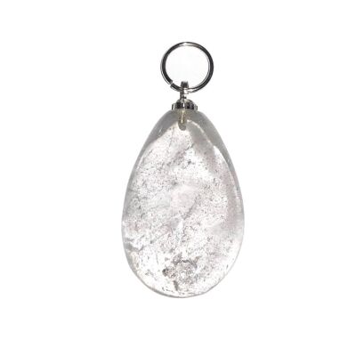 Rock crystal pendant - Water drop