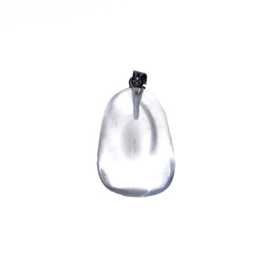 Rock Crystal Pendant - Rolled stone