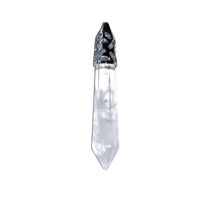 Rock crystal pendant - Long tip