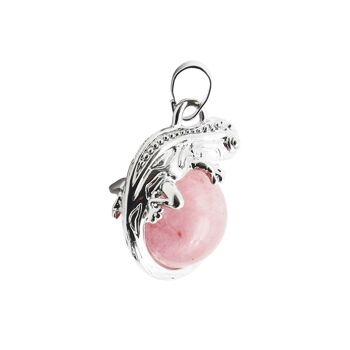 Pendentif Cristal Melon d'eau - Lézard 2