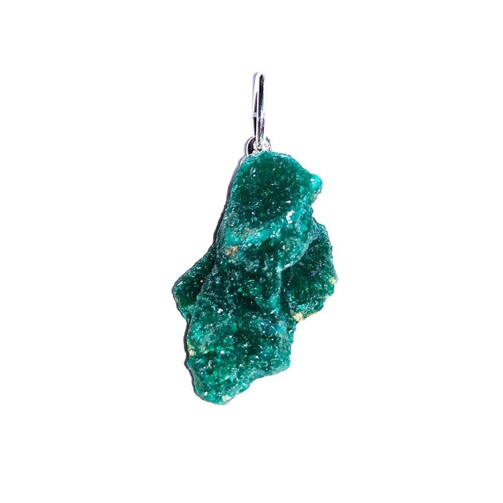 Ciondolo Dioptase - Pietra grezza