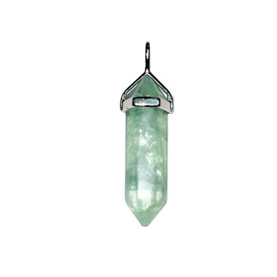 Pendentif Fluorite verte - Pointe